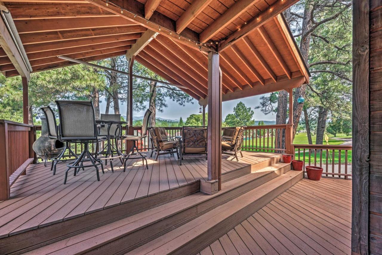 Cozy Ruidoso Cabin With Private Hot Tub And Large Deck Luaran gambar