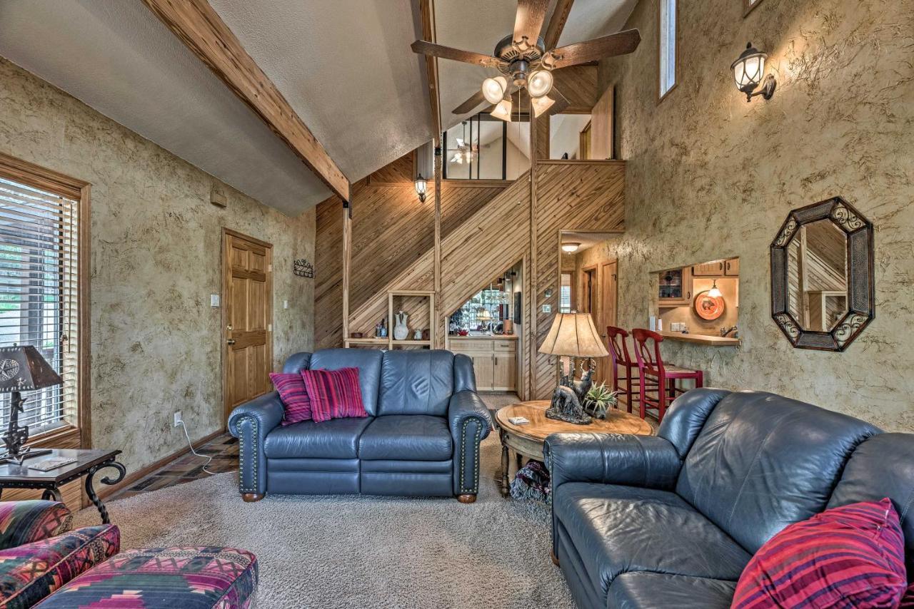 Cozy Ruidoso Cabin With Private Hot Tub And Large Deck Luaran gambar