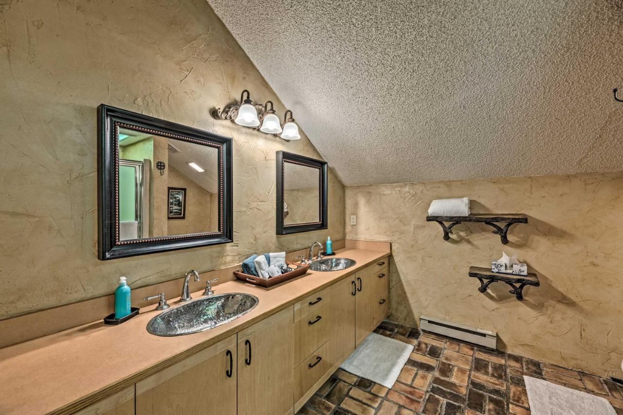 Cozy Ruidoso Cabin With Private Hot Tub And Large Deck Luaran gambar