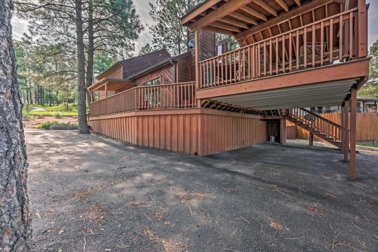 Cozy Ruidoso Cabin With Private Hot Tub And Large Deck Luaran gambar