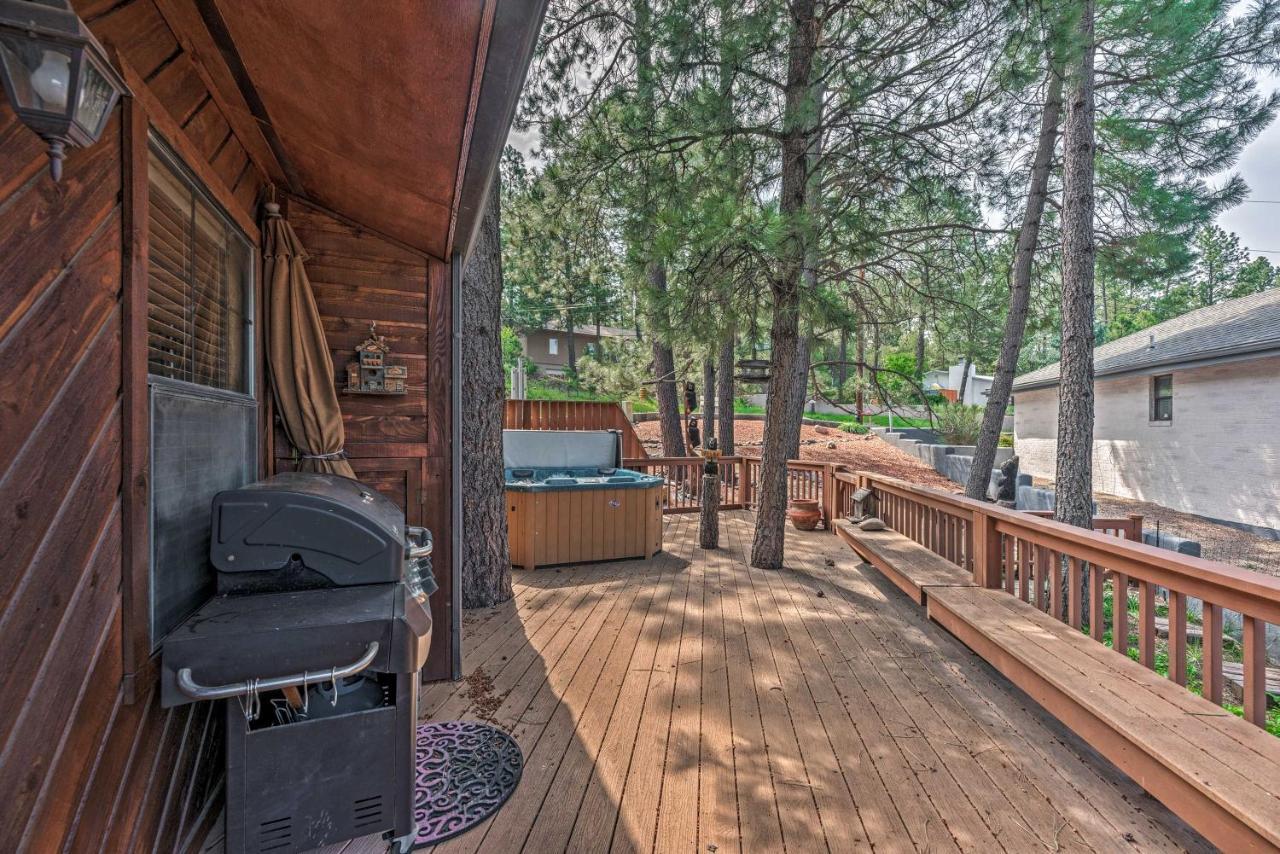 Cozy Ruidoso Cabin With Private Hot Tub And Large Deck Luaran gambar