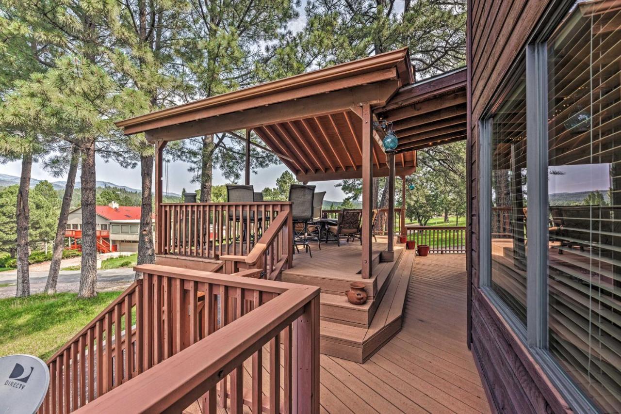 Cozy Ruidoso Cabin With Private Hot Tub And Large Deck Luaran gambar